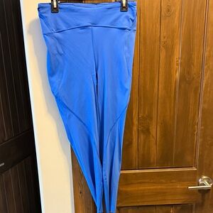 lululemon athletica Poolside Blue Leggings Sz10 24” inseam